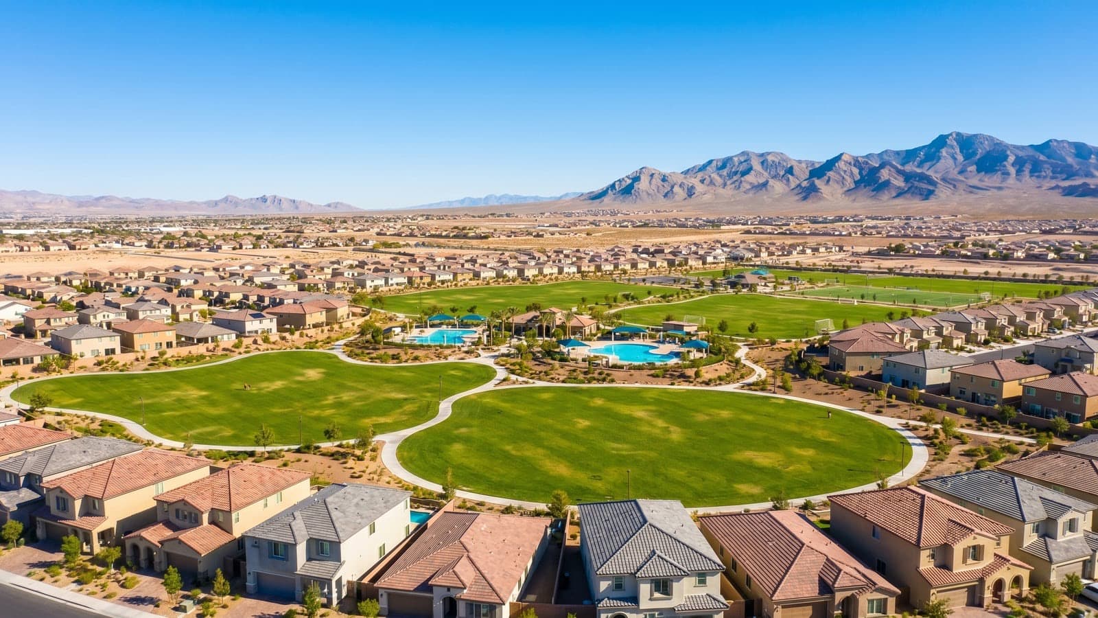 Providence Ridge, North Las Vegas — new-construction single-family homes with mountain views near the Providence master plan and Skye Canyon on the far-northwest valley edge